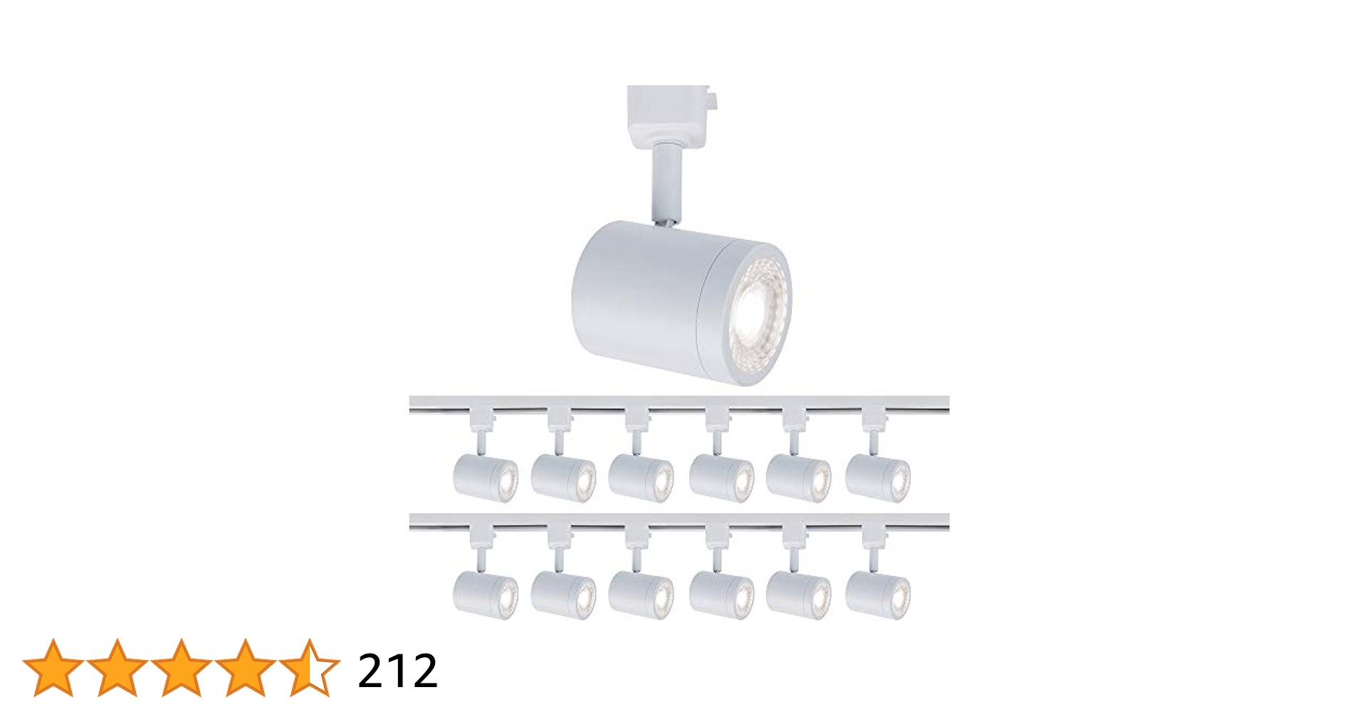 WAC Lighting, Charge LED 10W Line Voltage Track Head 3000K